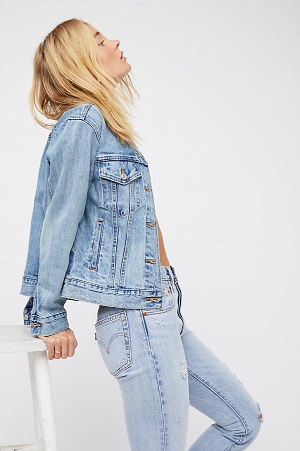 Levi's Ex-boyfriend Trucker Denim Jacket At Free People